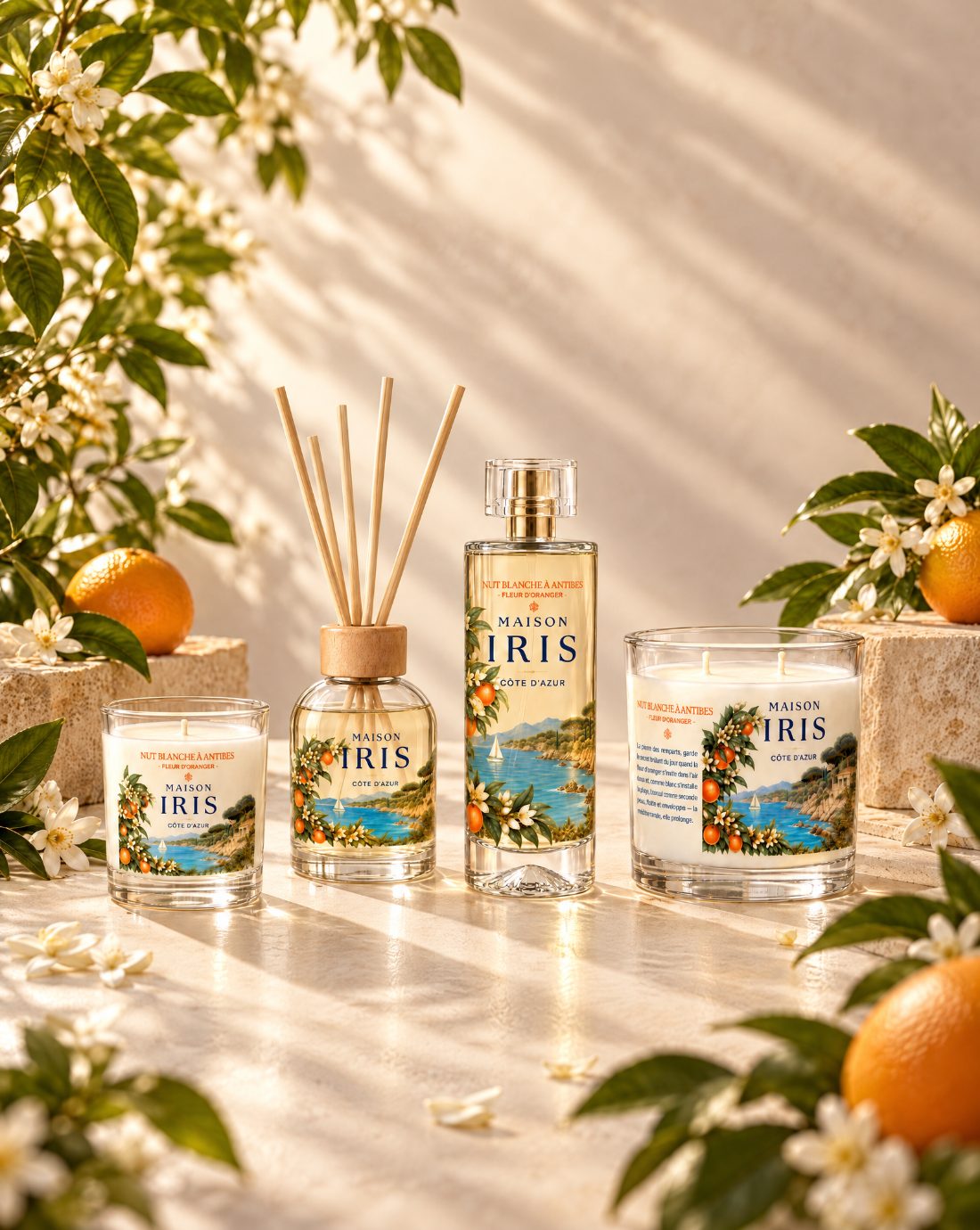Collection Maison Iris « Nuit blanche à Antibes » — Fleur d’oranger